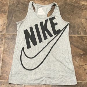 Women’s Nike Workout Tank size Medium. Gray